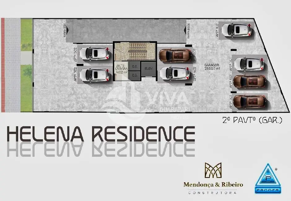 Foto 2 de Apartamento com 2 quartos à venda, 60m2 em Muquiçaba, Guarapari - ES