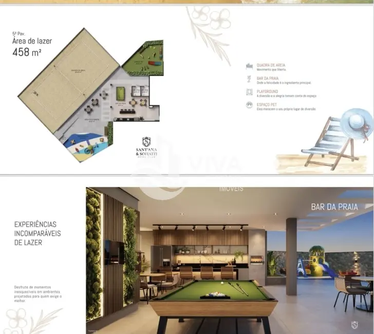 Foto 8 de Apartamento com 2 quartos à venda, 70m2 em Praia do Morro, Guarapari - ES