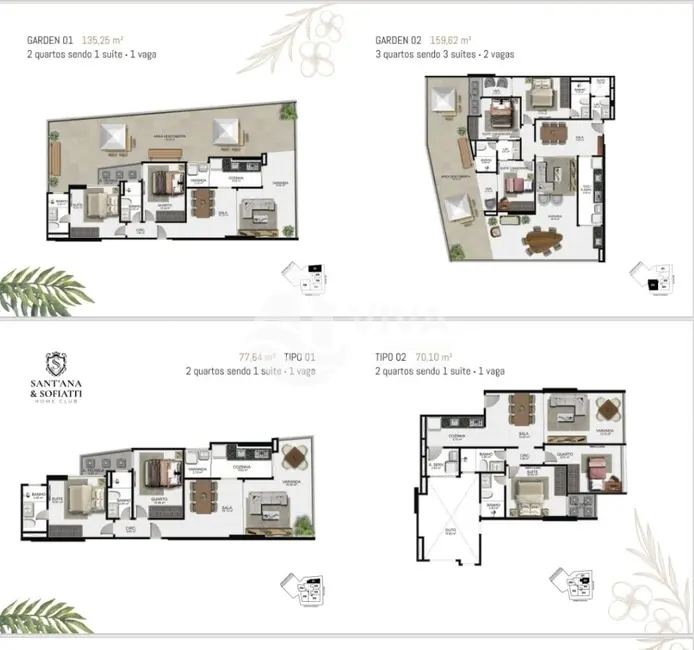 Foto 6 de Apartamento com 2 quartos à venda, 70m2 em Praia do Morro, Guarapari - ES