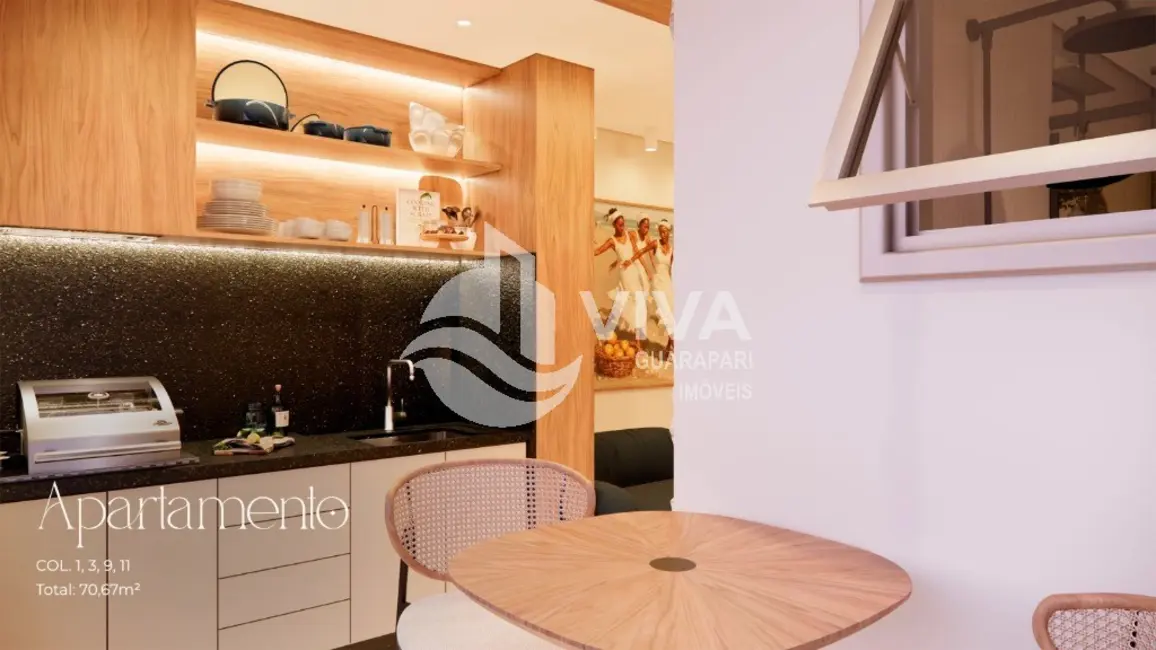 Foto 6 de Apartamento com 1 quarto à venda, 35m2 em Praia do Morro, Guarapari - ES