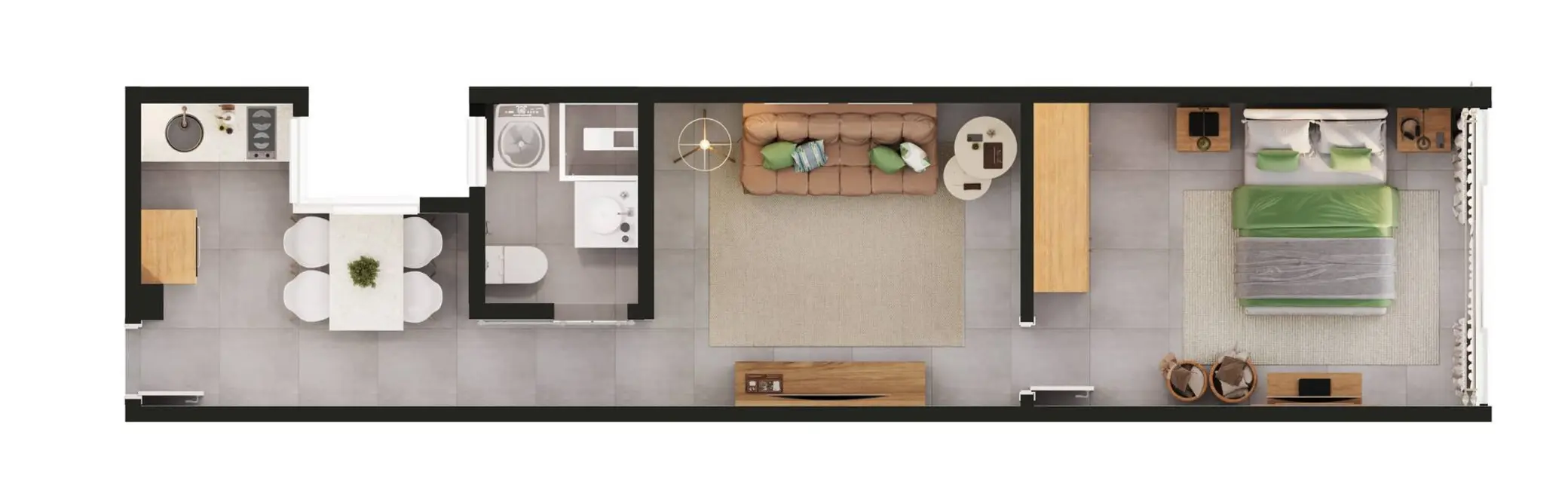 Apartamento com 1 quarto à venda, 40m2 em Copacabana, Rio De Janeiro - RJ - imagem 9 Foto 9 de Apartamento com 1 quarto à venda, 40m2 em Copacabana, Rio De Janeiro - RJ