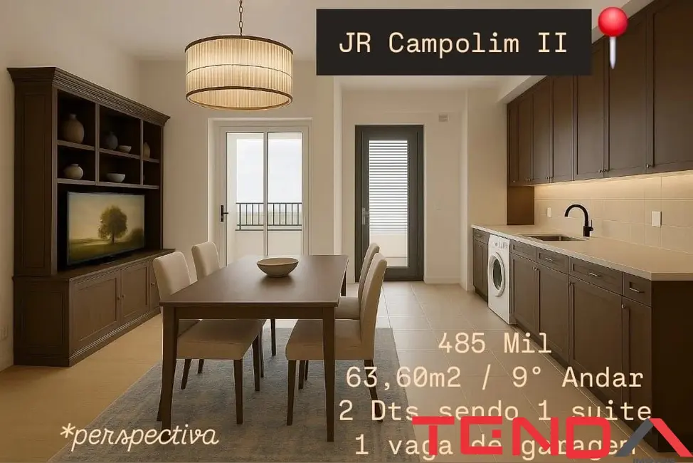 Apartamento com 2 quartos à venda, 64m2 em Jardim São Carlos, Sorocaba - SP - imagem 2 Foto 2 de Apartamento com 2 quartos à venda, 64m2 em Jardim São Carlos, Sorocaba - SP