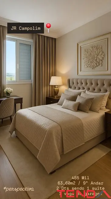 Apartamento com 2 quartos à venda, 64m2 em Jardim São Carlos, Sorocaba - SP - imagem 4 Foto 4 de Apartamento com 2 quartos à venda, 64m2 em Jardim São Carlos, Sorocaba - SP