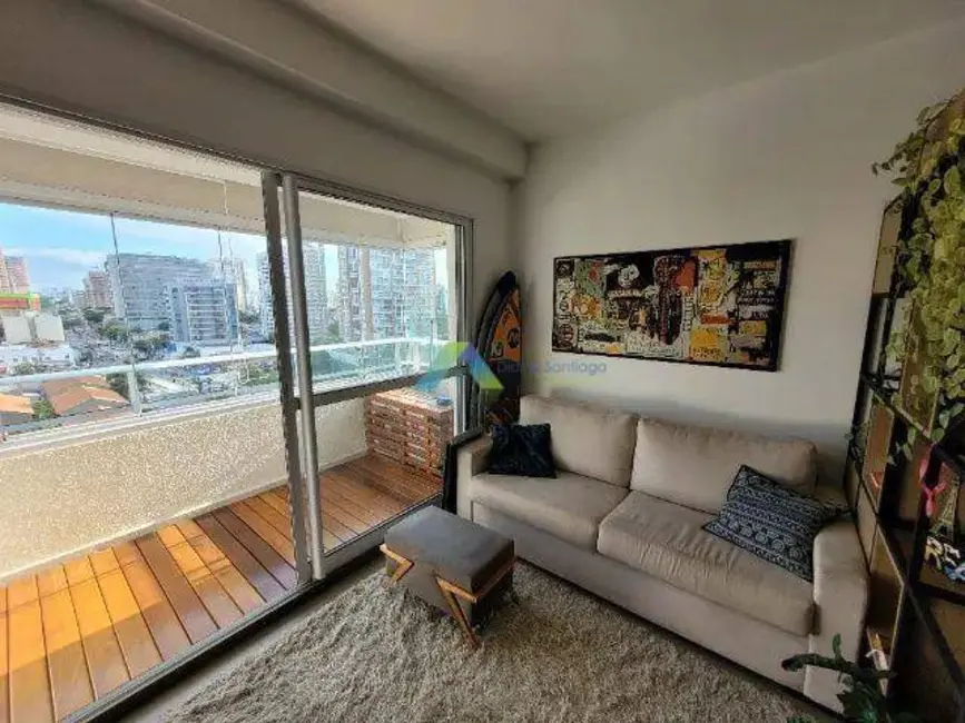 Foto 1 de Apartamento com 1 quarto para alugar, 37m2 em Brooklin Paulista, São Paulo - SP