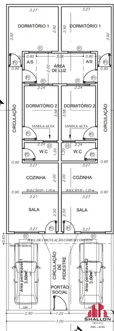 Foto 3 de Casa com 2 quartos à venda em Jardim Residencial Imperatriz, Sorocaba - SP