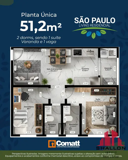 Foto 6 de Apartamento à venda em Vila Haro, Sorocaba - SP