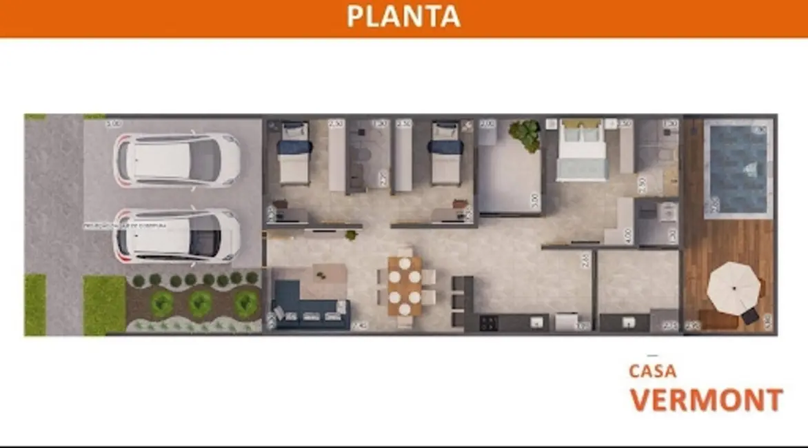 Foto 2 de Casa de Condomínio com 3 quartos à venda em Sorocaba - SP