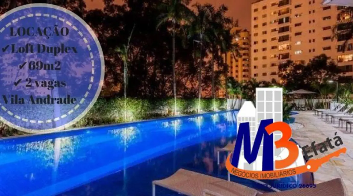 Foto 1 de Apartamento com 2 quartos para alugar, 70m2 em Vila Andrade, São Paulo - SP