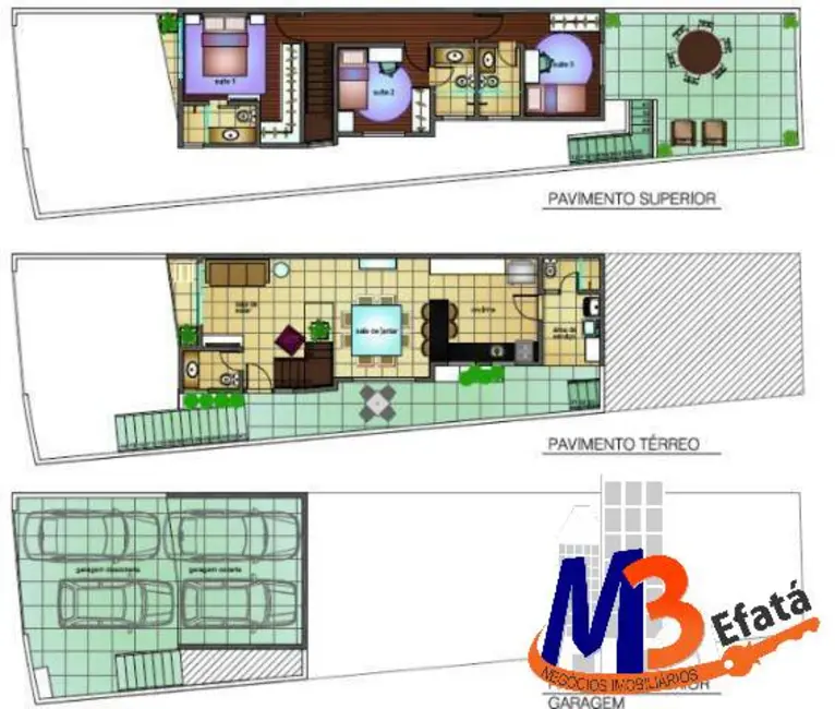 Foto 7 de Sobrado com 3 quartos à venda, 200m2 em Parque Monte Alegre, Taboao Da Serra - SP