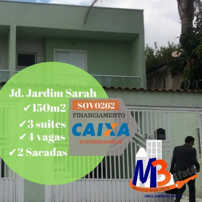 Sobrado com 3 quartos à venda em Jardim Sarah, São Paulo - SP - imagem 1 Foto 1 de Sobrado com 3 quartos à venda em Jardim Sarah, São Paulo - SP