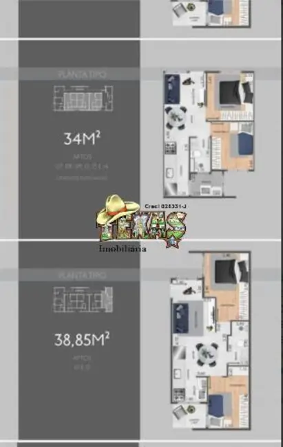 Foto 8 de Apartamento com 2 quartos à venda, 36m2 em Parque das Paineiras, São Paulo - SP