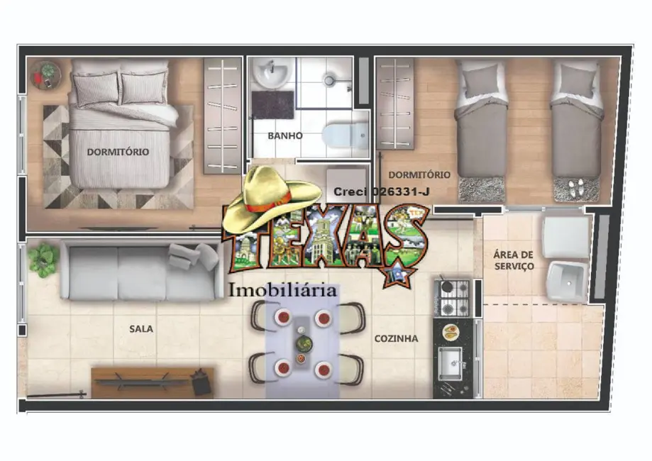 Foto 5 de Apartamento com 2 quartos à venda, 41m2 em Cidade Mãe do Céu, São Paulo - SP