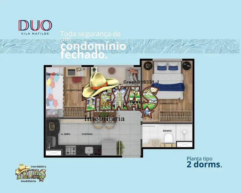 Apartamento com 2 quartos à venda, 33m2 em Vila Matilde, São Paulo - SP - imagem 6 Foto 6 de Apartamento com 2 quartos à venda, 33m2 em Vila Matilde, São Paulo - SP