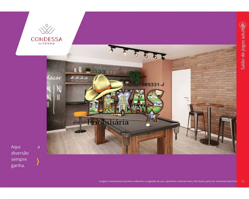 Foto 8 de Apartamento com 2 quartos à venda, 43m2 em Vila Santo Henrique, São Paulo - SP