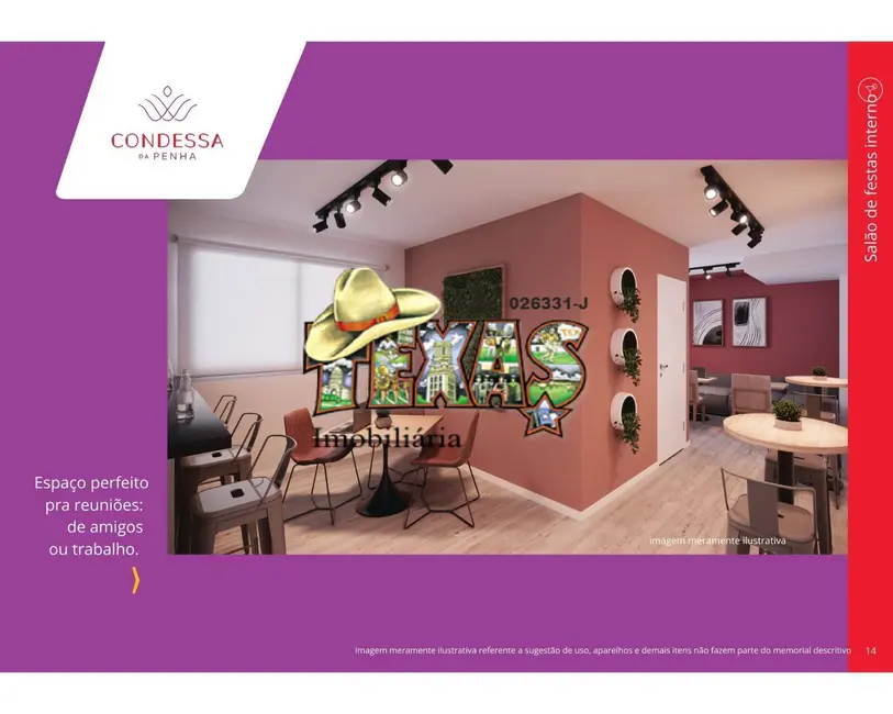 Foto 6 de Apartamento com 2 quartos à venda, 43m2 em Vila Santo Henrique, São Paulo - SP