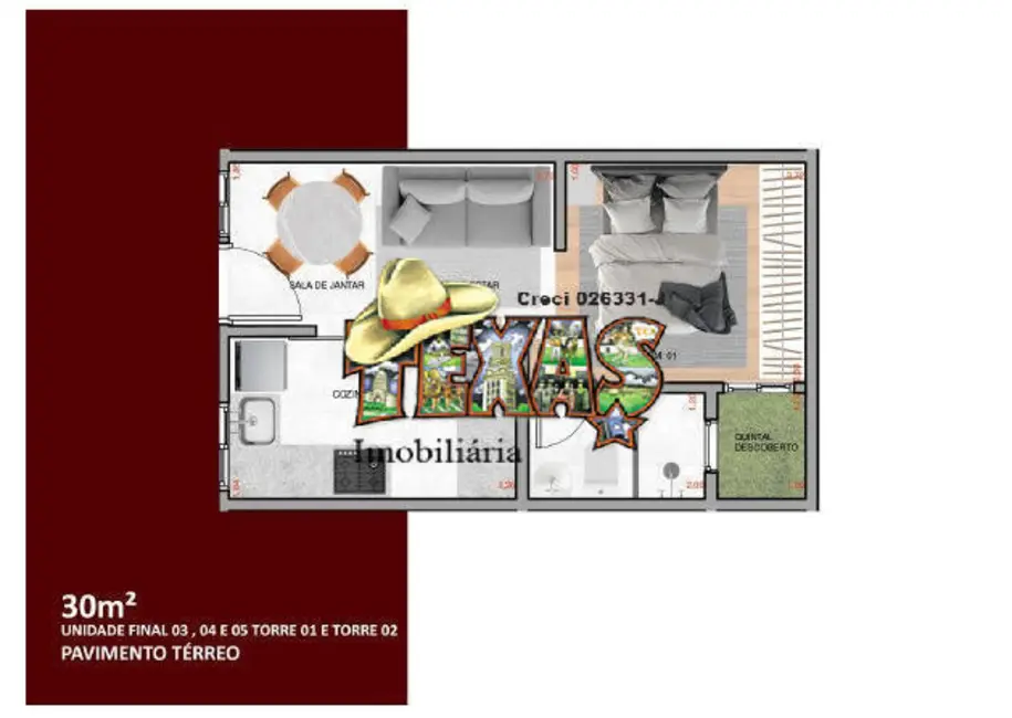 Foto 1 de Apartamento com 1 quarto à venda, 30m2 em Vila Santa Isabel, São Paulo - SP