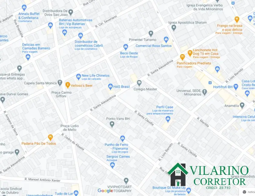 Foto 4 de Terreno / Lote à venda, 360m2 em Belo Horizonte - MG