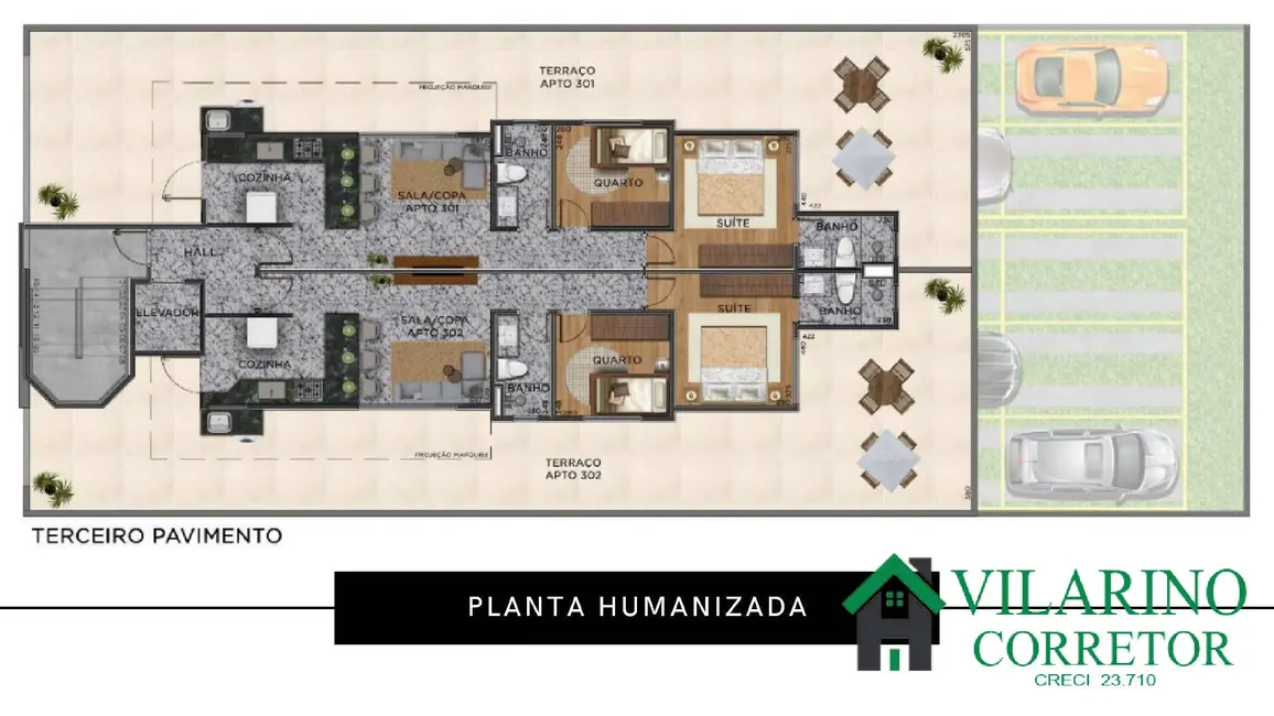 Cobertura com 2 quartos à venda, 70m2 em Anchieta, Belo Horizonte - MG - imagem 7 Foto 7 de Cobertura com 2 quartos à venda, 70m2 em Anchieta, Belo Horizonte - MG