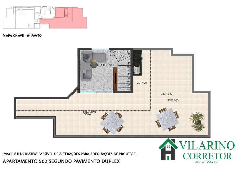 Foto 4 de Apartamento com 2 quartos à venda e para alugar, 53m2 em Serra, Belo Horizonte - MG