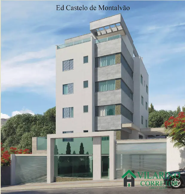 Foto 1 de Apartamento com 3 quartos à venda, 130m2 em Castelo, Belo Horizonte - MG
