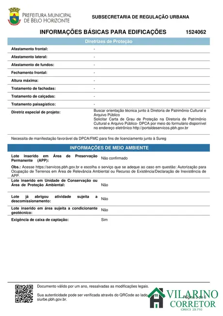 Terreno / Lote à venda, 656m2 em Carlos Prates, Belo Horizonte - MG - imagem 6 Foto 6 de Terreno / Lote à venda, 656m2 em Carlos Prates, Belo Horizonte - MG