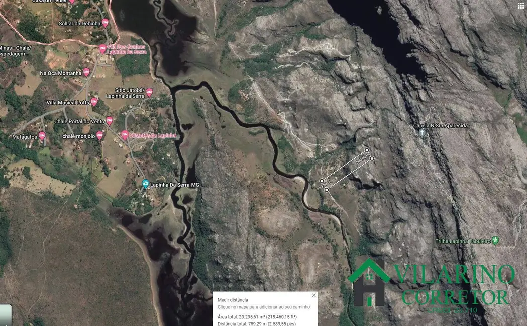 Foto 3 de Terreno / Lote à venda, 20000m2 em Santana Do Riacho - MG