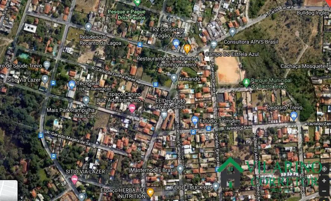 Foto 6 de Terreno / Lote à venda, 806m2 em Trevo, Belo Horizonte - MG