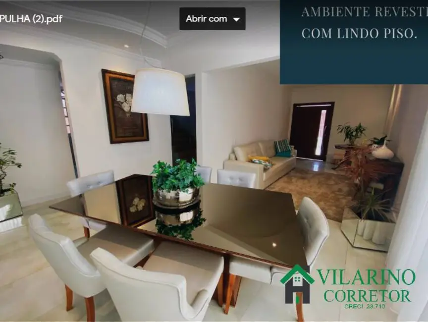 Foto 5 de Casa com 5 quartos à venda, 360m2 em Pampulha, Belo Horizonte - MG