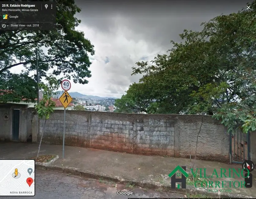 Foto 2 de Terreno / Lote à venda, 360m2 em Havaí, Belo Horizonte - MG