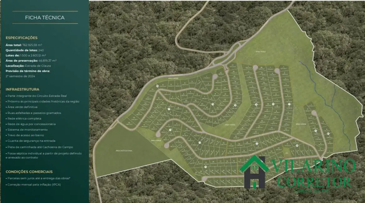 Foto 7 de Chácara à venda, 1500m2 em Ouro Preto - MG