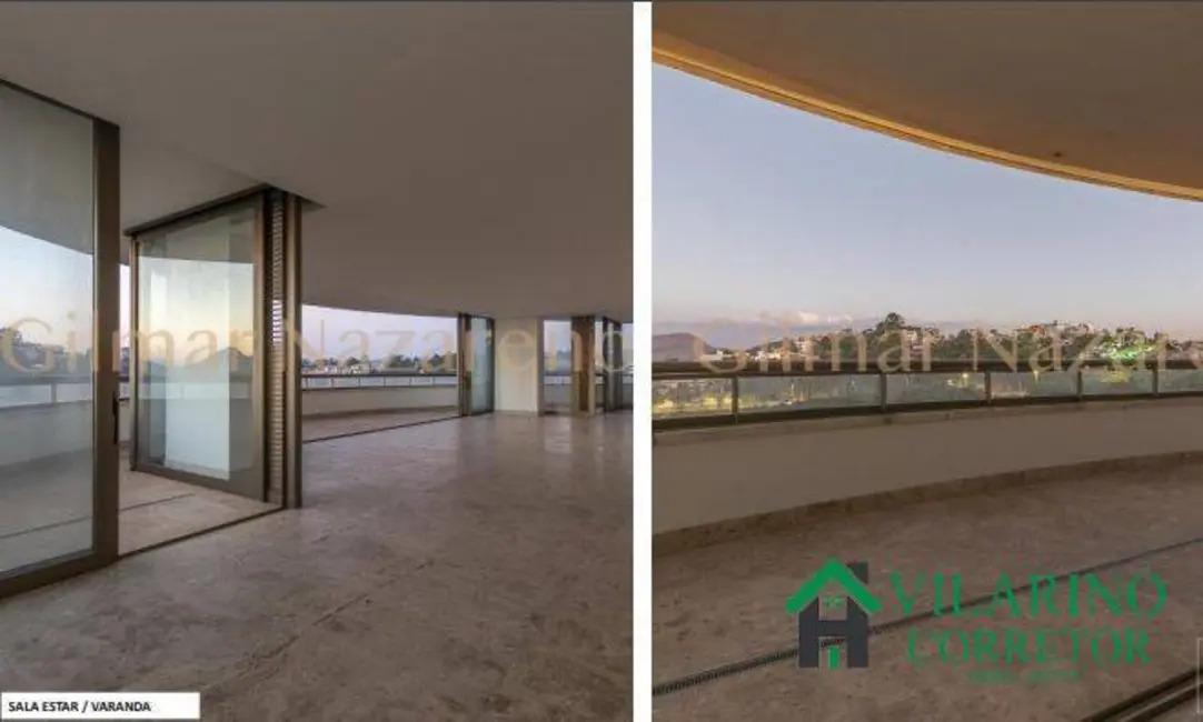 Apartamento com 4 quartos à venda, 576m2 em Vale do Sereno, Nova Lima - MG - imagem 9 Foto 9 de Apartamento com 4 quartos à venda, 576m2 em Vale do Sereno, Nova Lima - MG