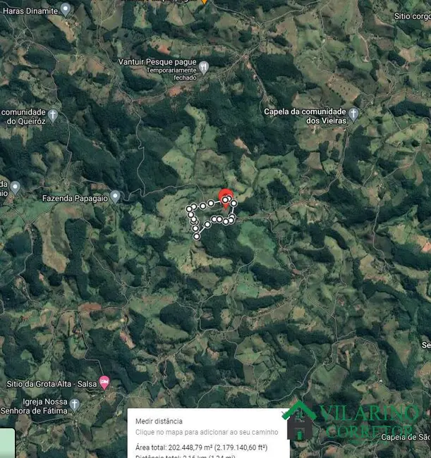 Foto 2 de Fazenda / Haras à venda, 10m2 em Conselheiro Lafaiete - MG