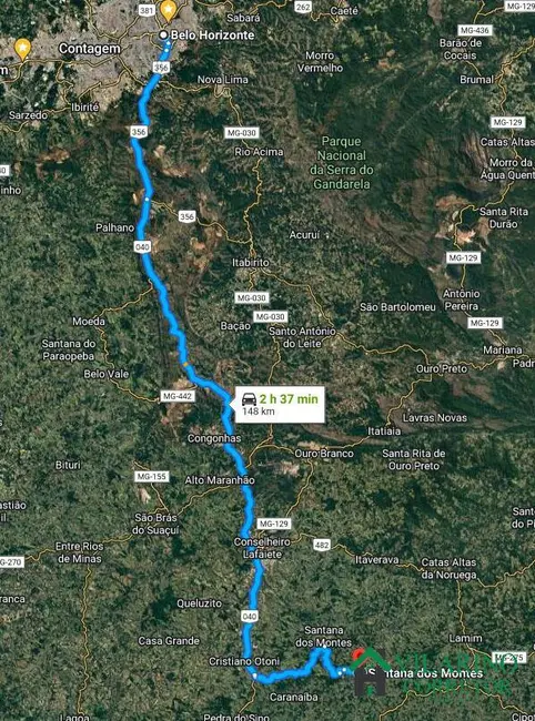 Foto 4 de Fazenda / Haras à venda, 10m2 em Conselheiro Lafaiete - MG