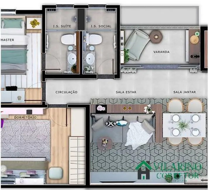 Foto 4 de Apartamento com 2 quartos à venda, 67m2 em Santa Efigênia, Belo Horizonte - MG