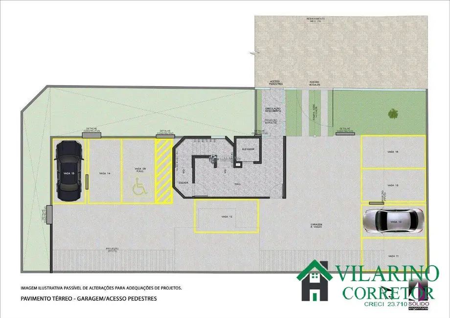 Foto 5 de Apartamento com 2 quartos à venda, 54m2 em Cruzeiro, Belo Horizonte - MG