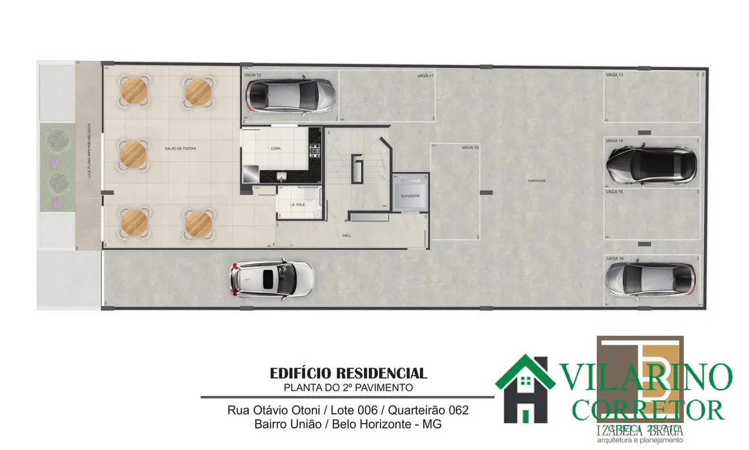 Apartamento com 3 quartos à venda, 71m2 em União, Belo Horizonte - MG - imagem 3 Foto 3 de Apartamento com 3 quartos à venda, 71m2 em União, Belo Horizonte - MG