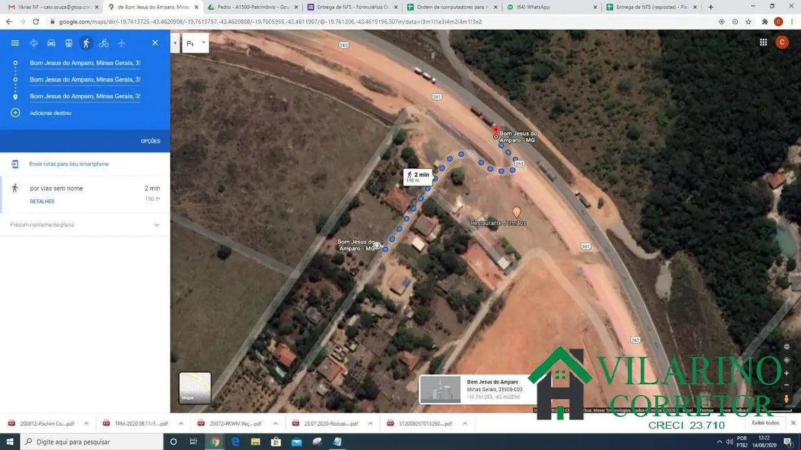 Foto 4 de Chácara à venda, 10m2 em Bom Jesus Do Amparo - MG