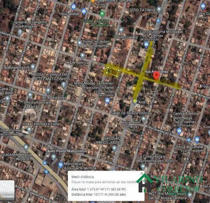 Terreno / Lote à venda, 1080m2 em Matozinhos - MG - imagem 4 Foto 4 de Terreno / Lote à venda, 1080m2 em Matozinhos - MG