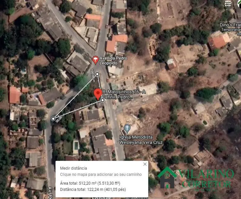 Terreno / Lote à venda, 600m2 em Pedro Leopoldo - MG - imagem 7 Foto 7 de Terreno / Lote à venda, 600m2 em Pedro Leopoldo - MG