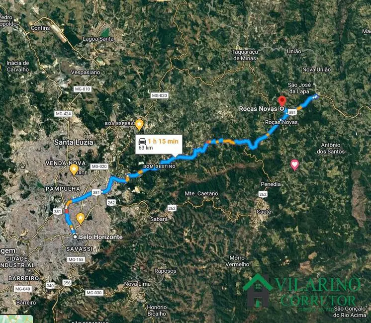 Foto 6 de Sítio / Rancho com 2 quartos à venda, 150m2 em Caete - MG