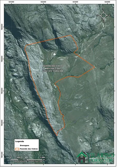 Foto 1 de Fazenda / Haras à venda, 2900000m2 em Santana Do Riacho - MG