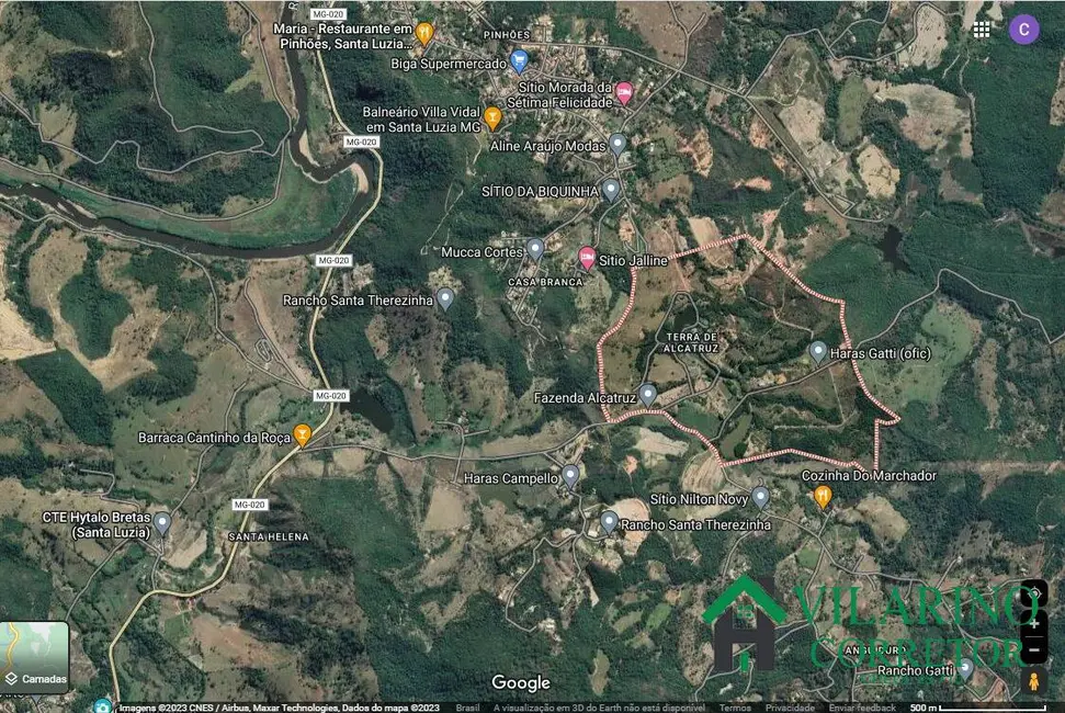 Foto 6 de Terreno / Lote à venda, 23429m2 em Santa Luzia - MG