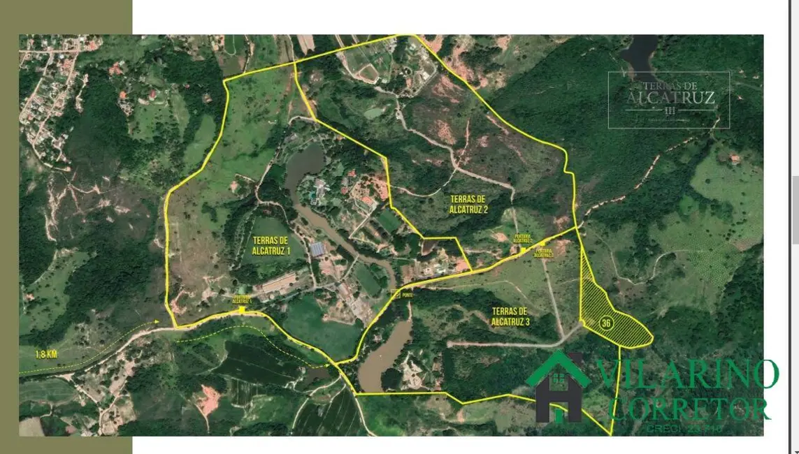 Foto 3 de Terreno / Lote à venda, 23429m2 em Santa Luzia - MG