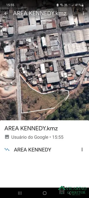 Foto 1 de Terreno / Lote à venda, 7600m2 em Contagem - MG