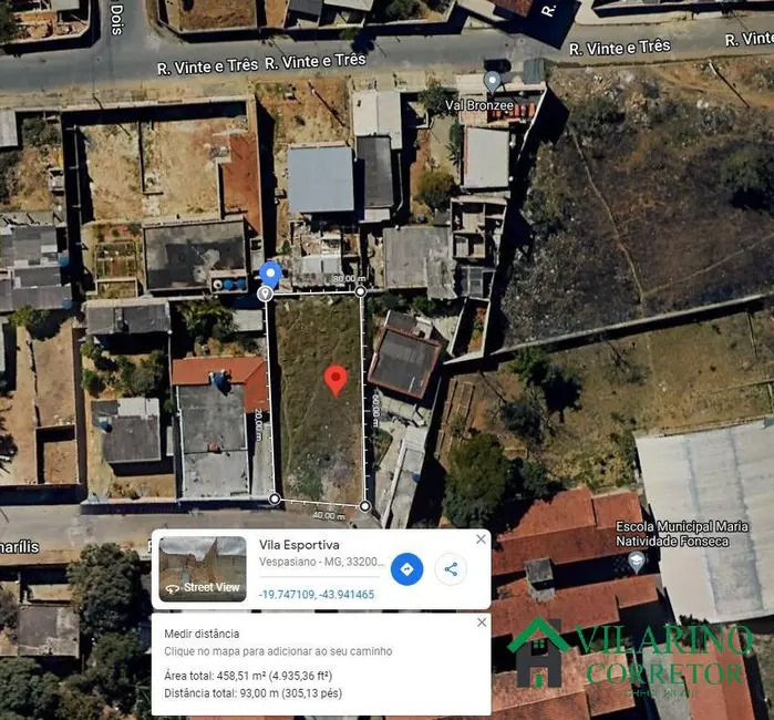 Terreno / Lote à venda, 450m2 em Vespasiano - MG - imagem 5 Foto 5 de Terreno / Lote à venda, 450m2 em Vespasiano - MG