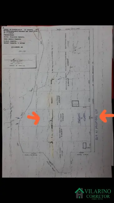 Foto 5 de Terreno / Lote à venda, 2400m2 em Matozinhos - MG