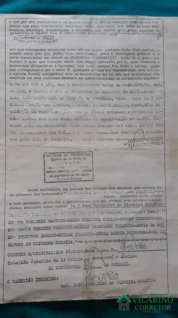 Foto 7 de Terreno / Lote à venda, 2400m2 em Matozinhos - MG