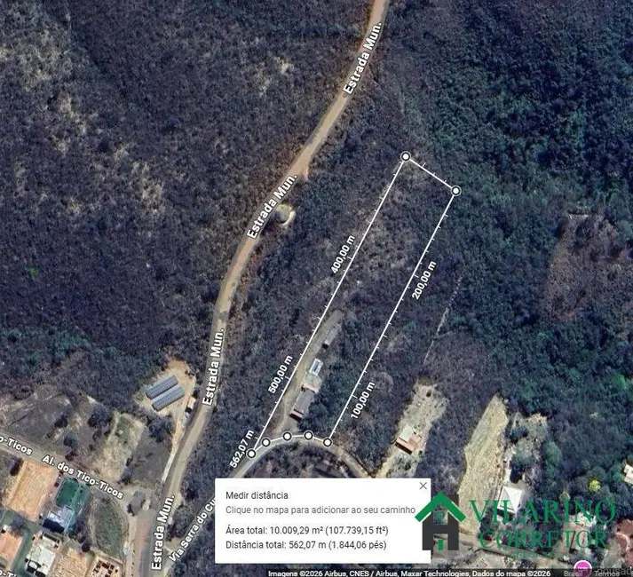 Foto 4 de Sítio / Rancho à venda, 6000m2 em Taquaracu De Minas - MG