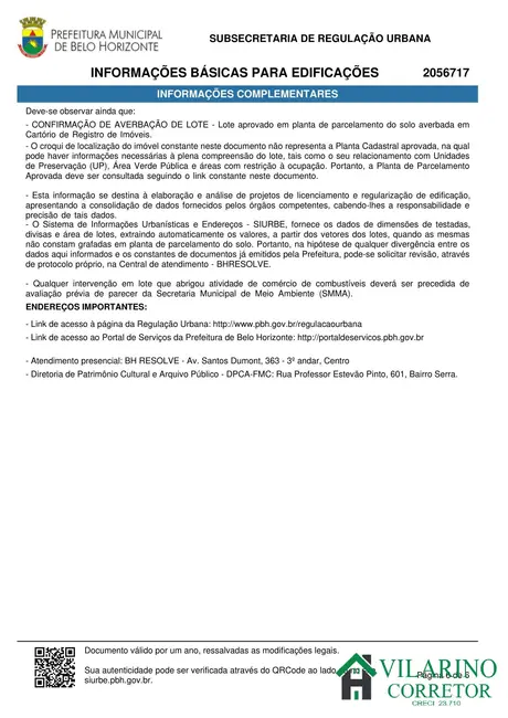 Foto 7 de Terreno / Lote à venda, 4165m2 em Estoril, Belo Horizonte - MG