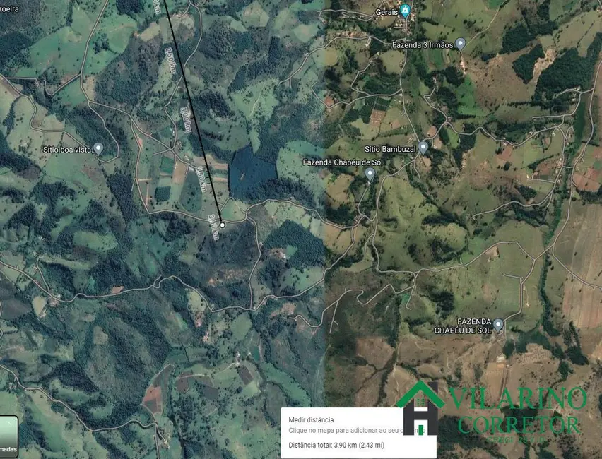 Fazenda / Haras com 1 quarto à venda, 60m2 em Carmopolis De Minas - MG - imagem 2 Foto 2 de Fazenda / Haras com 1 quarto à venda, 60m2 em Carmopolis De Minas - MG